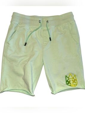 Cult of Individuality Heavyweight Sweatshort In Patina Green Med Orig $129